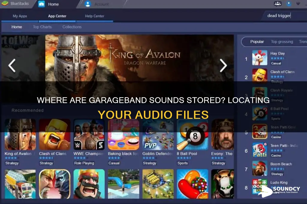 where are garageband sounds stored