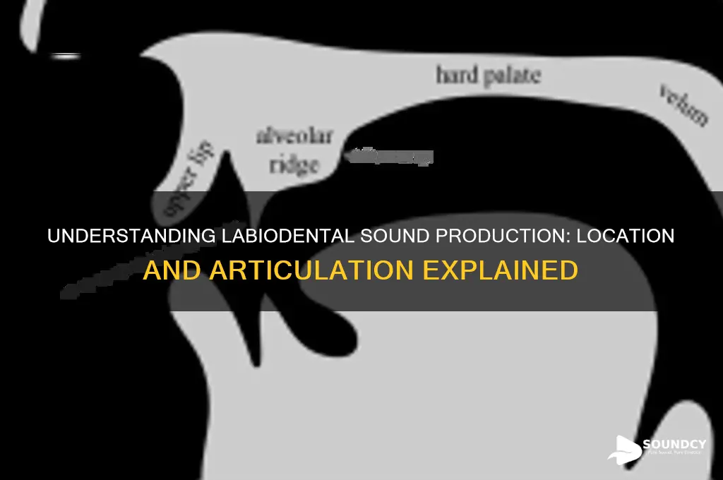 where are labiodental sounds produced