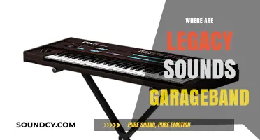 Where Are Legacy Sounds in GarageBand? A Quick Guide