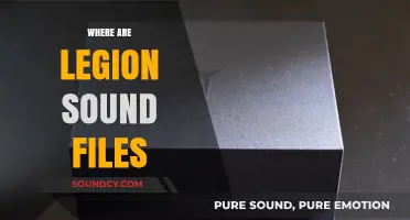 Locating Legion's Sound Files: A Comprehensive Guide to Their Whereabouts