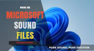 Locating Microsoft Sound Files: A Comprehensive Guide to Their Storage