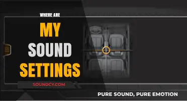 Locate Your Sound Settings: A Quick Guide to Audio Control