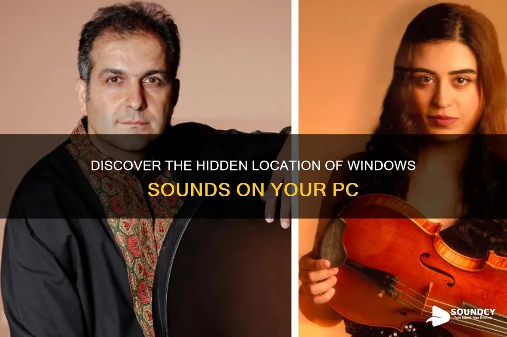 where are windwos sounds stored