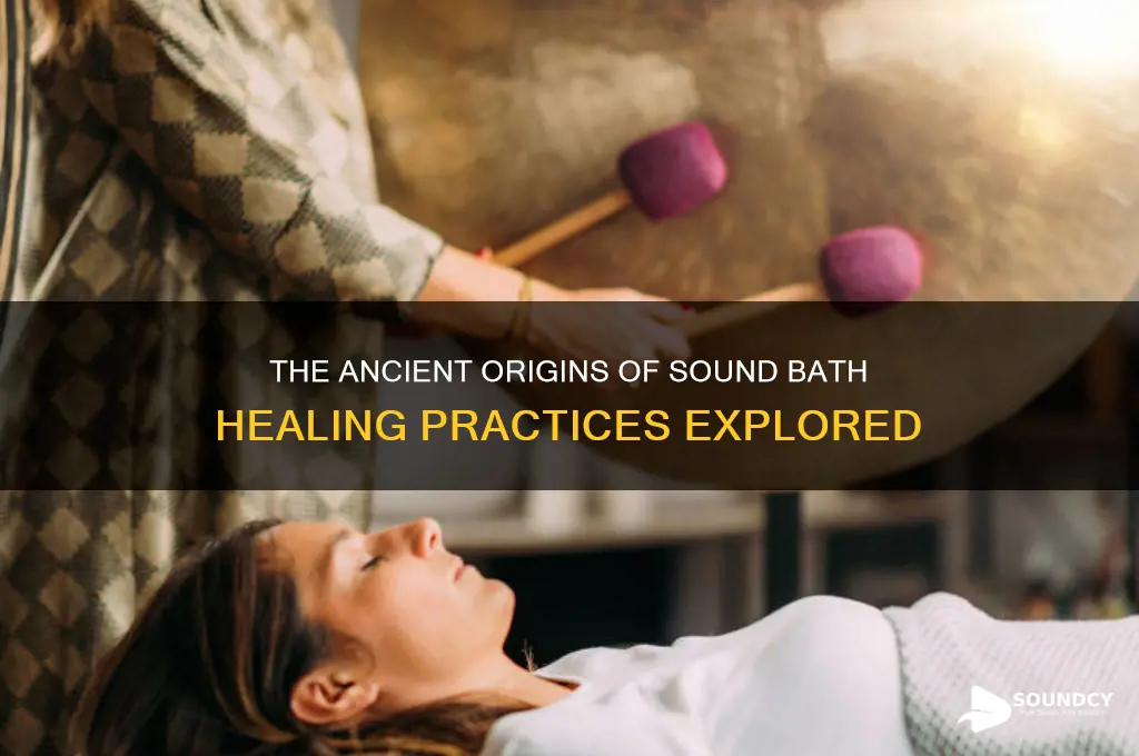 where did sound bath originate