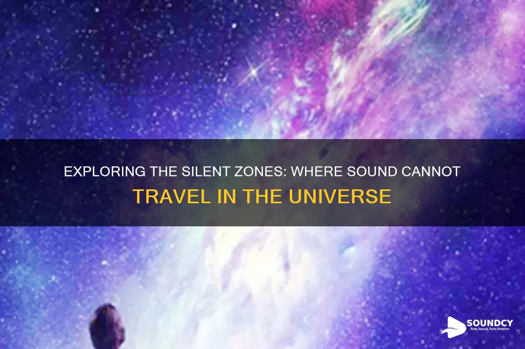 where does sound not travel