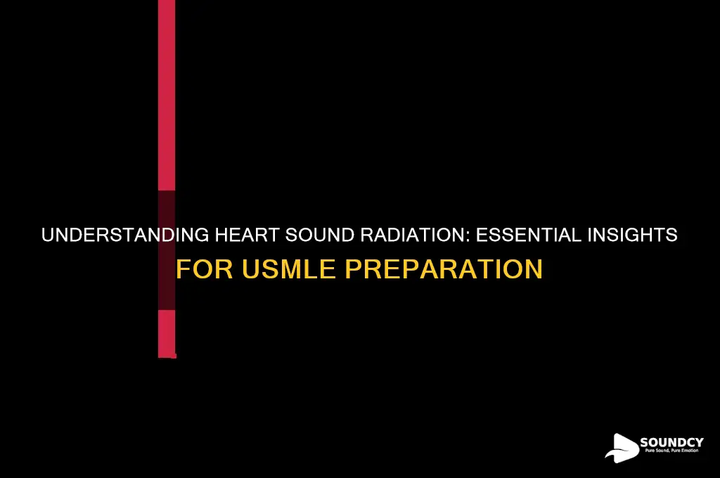 where heart sounds radiate usmle