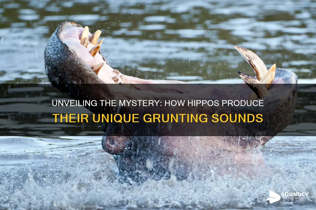 where hippos grunt sound device
