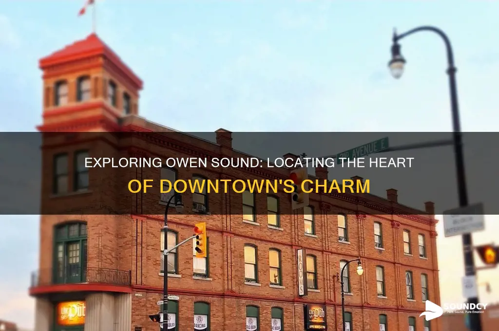 where is downtown owen sound