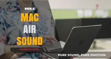Exploring the Mac Air's Audio: Where is the Sound Coming From?