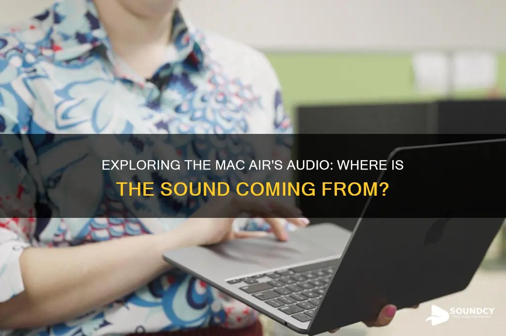 where is mac air sound