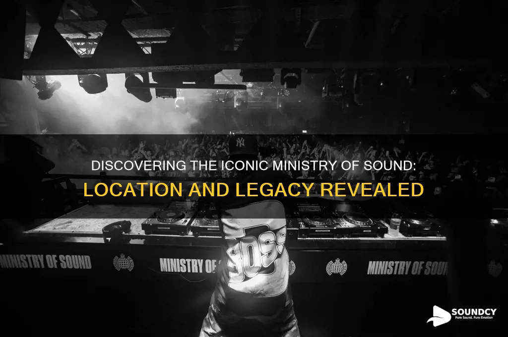 where is ministry of sound