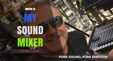 Where is My Sound Mixer? Quick Tips to Locate Your Audio Gear