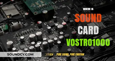 Locating the Sound Card in Your Dell Vostro 1000 Laptop