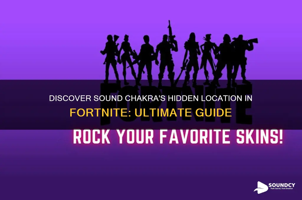 where is sound chakra fortnite