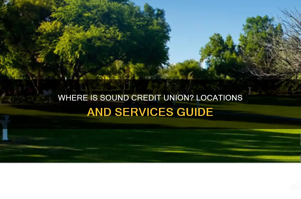 where is sound credit union