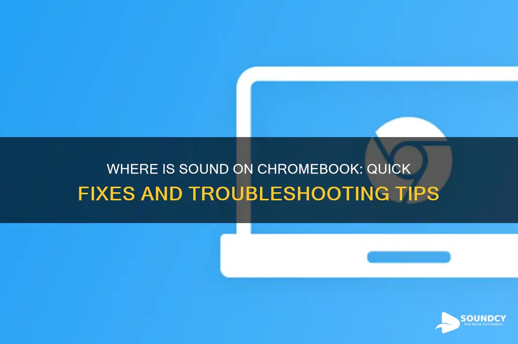 where is sound on chromebook