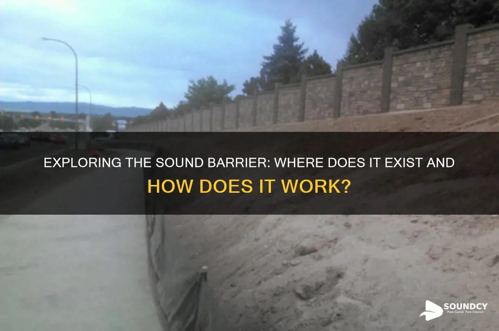 where is the sound barrier