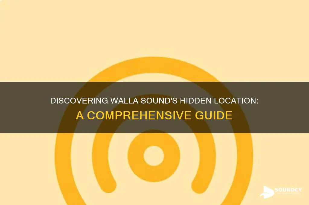 where is walla sound located