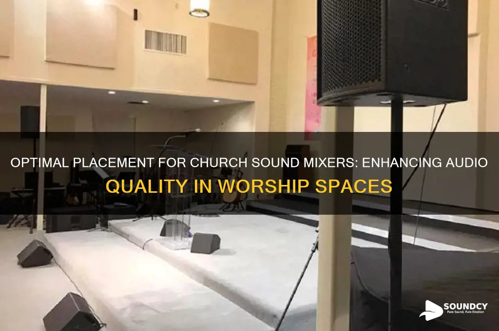 where place church sound mixer
