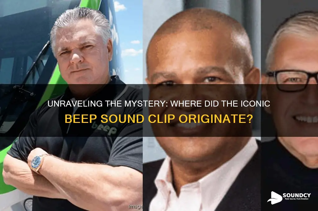 where the beep sound clip
