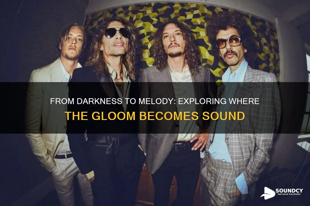 where the gloom becomes sound