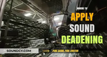 Effective Sound Deadening Application Areas for Quieter, Comfortable Spaces