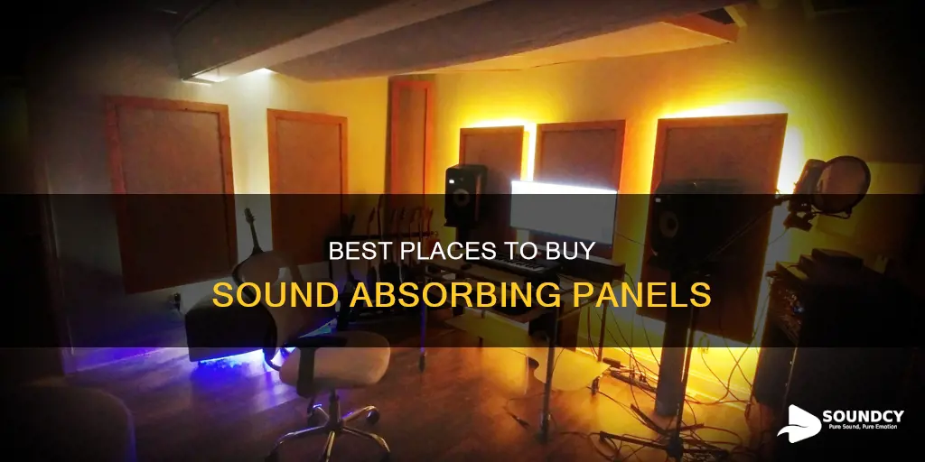 where to buy sound absorbing panels