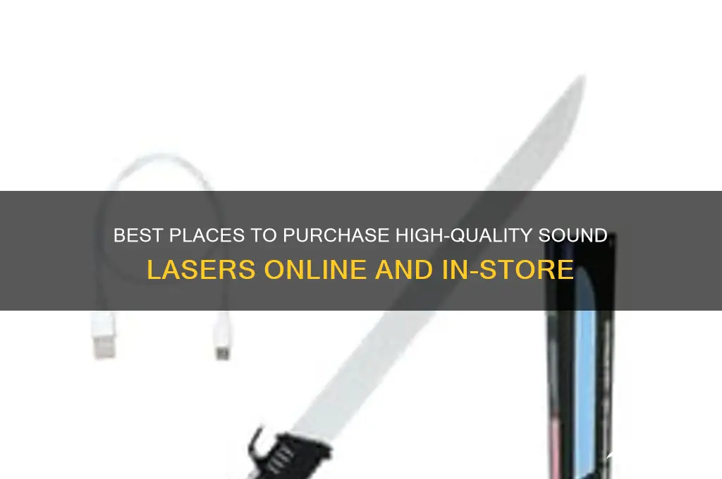 where to buy sound laser