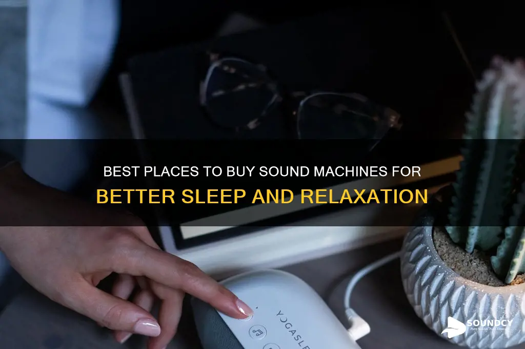 where to buy sound machine