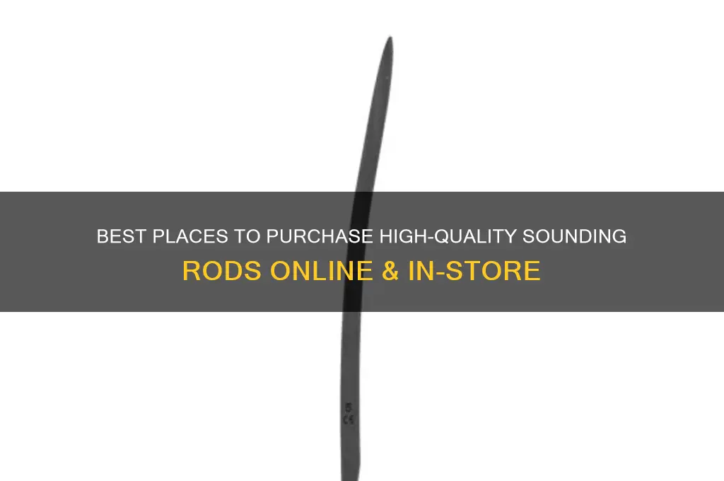where to buy sounding rods