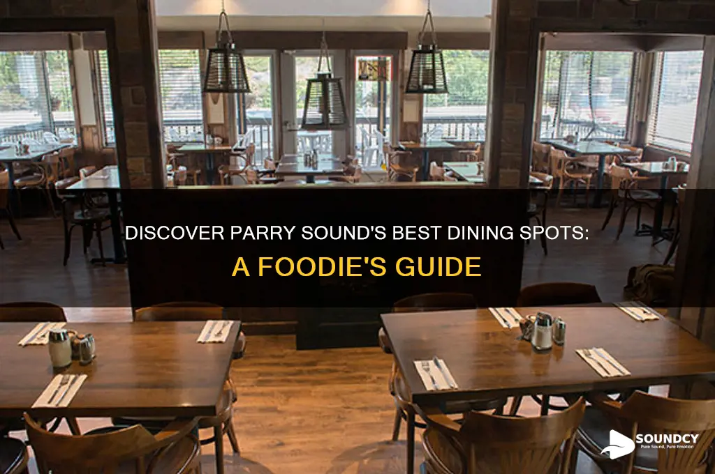 where to eat parry sound
