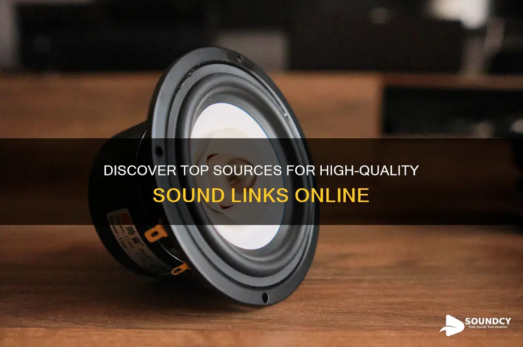 where to find sound links
