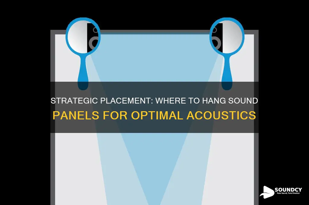 where to hang sound panels