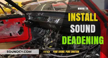 Best Spots to Install Sound Deadening for a Quieter Ride