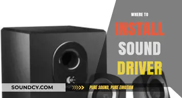 Where to Install Sound Driver: A Step-by-Step Guide for Beginners