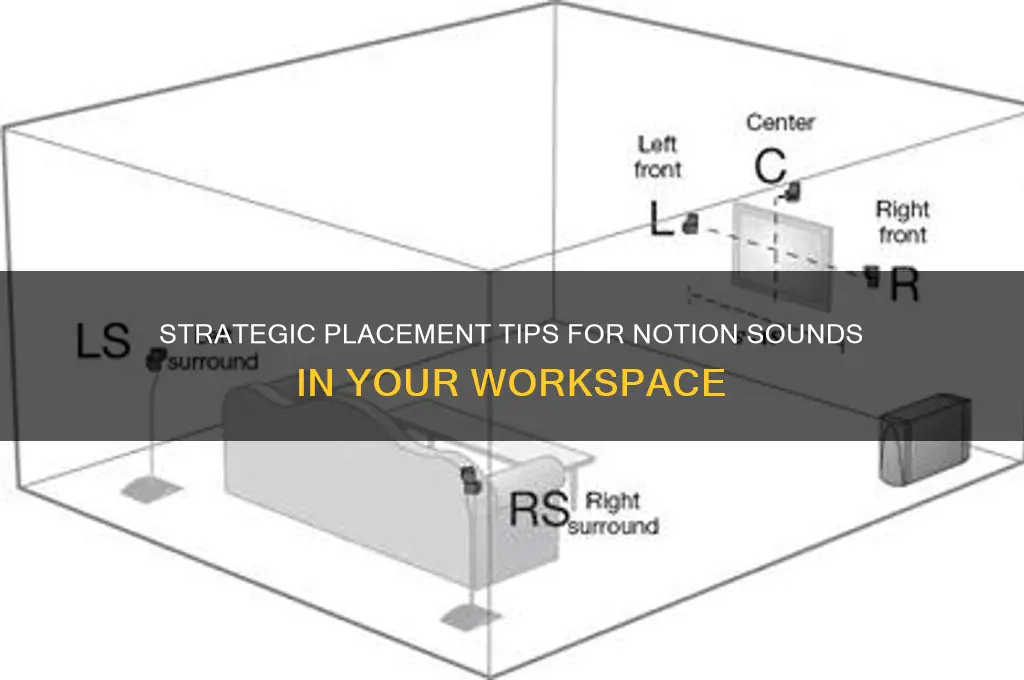 where to place notion sounds