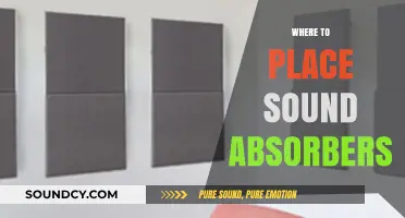 Strategic Placement of Sound Absorbers for Optimal Acoustic Performance