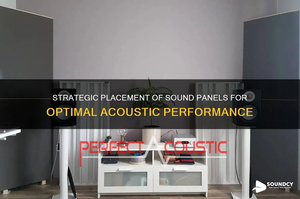 where to place sound panels