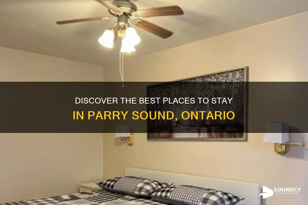 where to stay parry sound
