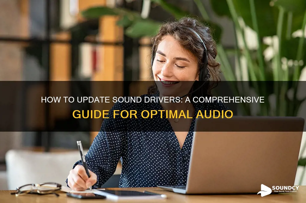where to update sound drivers