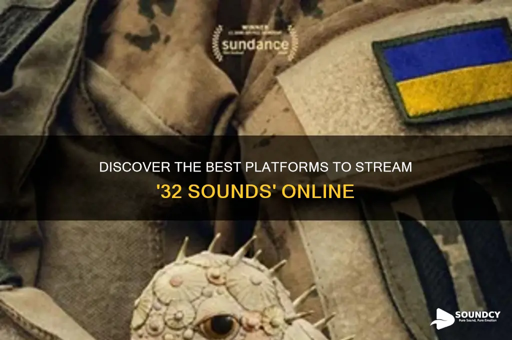 where to watch 32 sounds