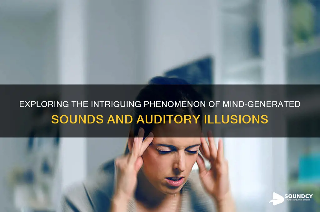 where your mind creates sounds