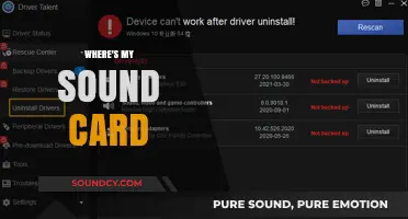 Where's My Sound Card? Troubleshooting Missing Audio Hardware Issues