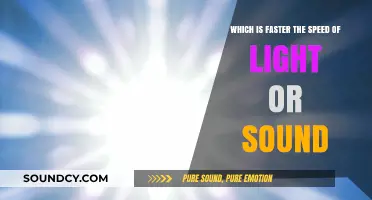 Light vs. Sound: Unraveling the Ultimate Speed Comparison
