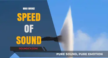 Breaking the Sound Barrier: Who First Shattered the Speed of Sound?