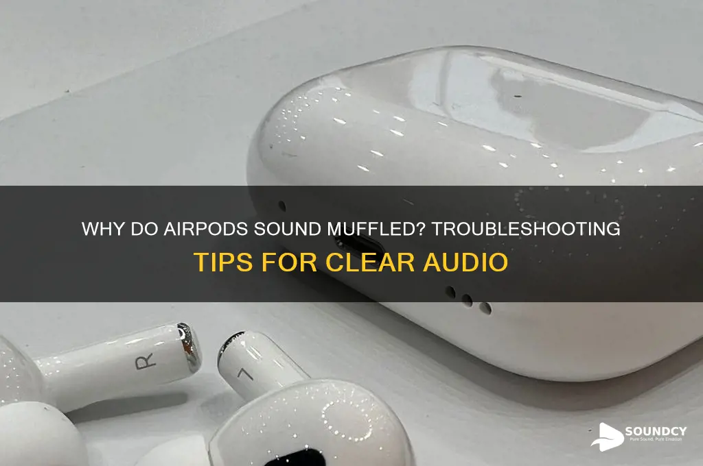 why do airpods sound muffled