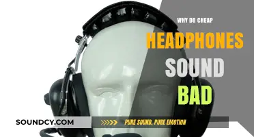 Cheap Headphones: Poor Sound Quality, Revealed!