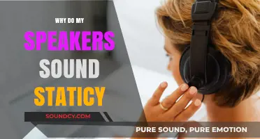 Static Speakers: Troubleshooting Audio Issues
