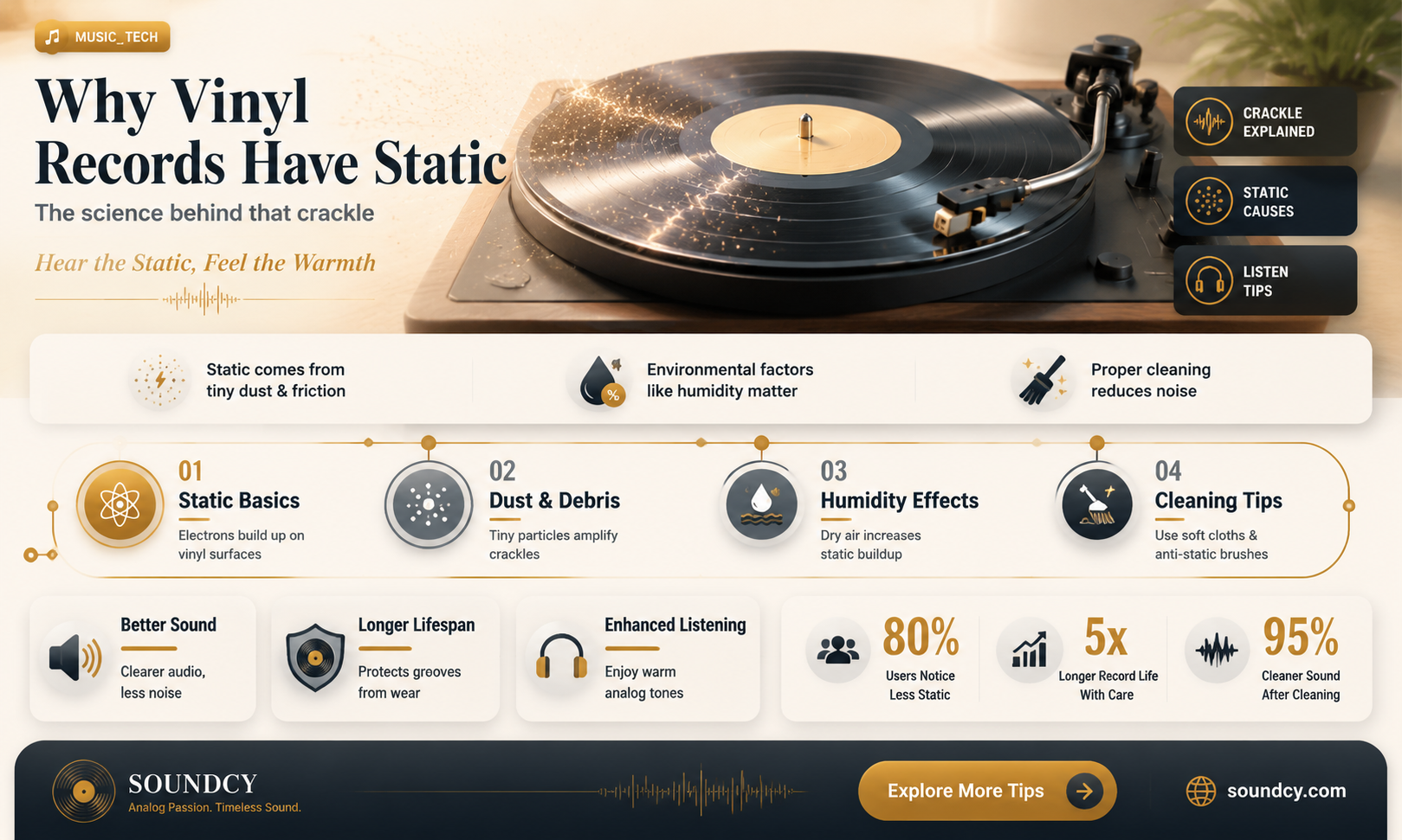 are vinyls supposed to sound staticy