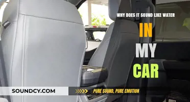 Why Does My Car Sound Like Water Sloshing Inside?